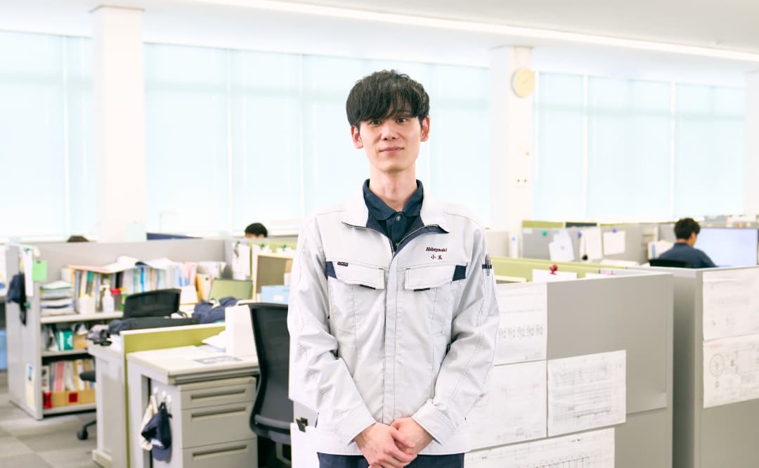 製紙機械設計部　小玉 直弥